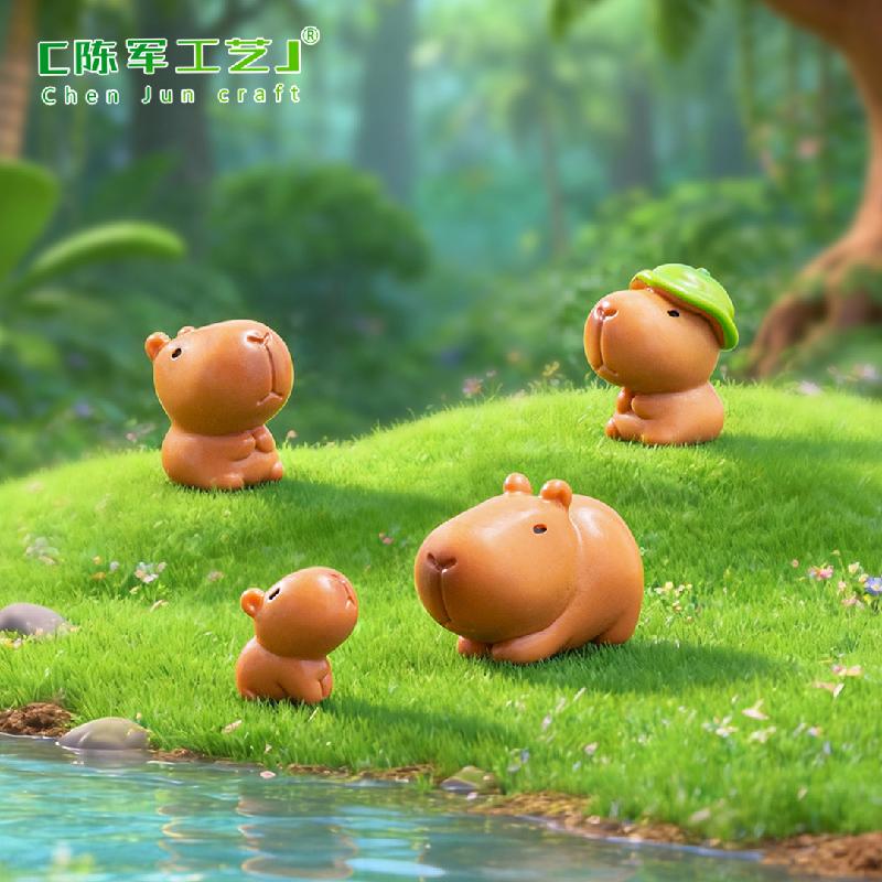 Capybara Phao Bơi Mini Trang Trí (PK-239)