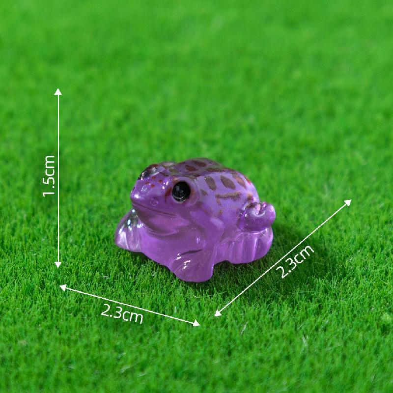 Tiểu cảnh ếch phát sáng, trang trí DIY cây cảnh mini (ZC-81)