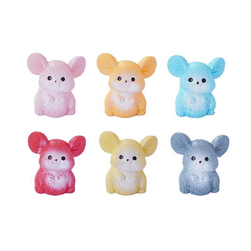 跨境外贸微景观创意田园小鼠园艺造景 DIY装饰配件迷你树脂小摆件