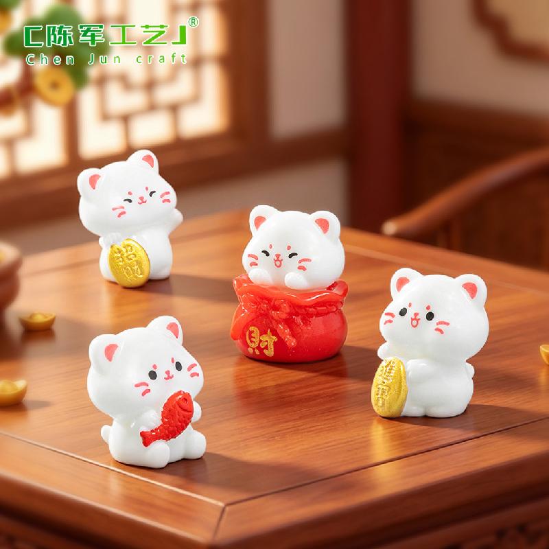 Mèo Chiêu Tài Mini Nhà Búp Bê DIY (PK-830)
