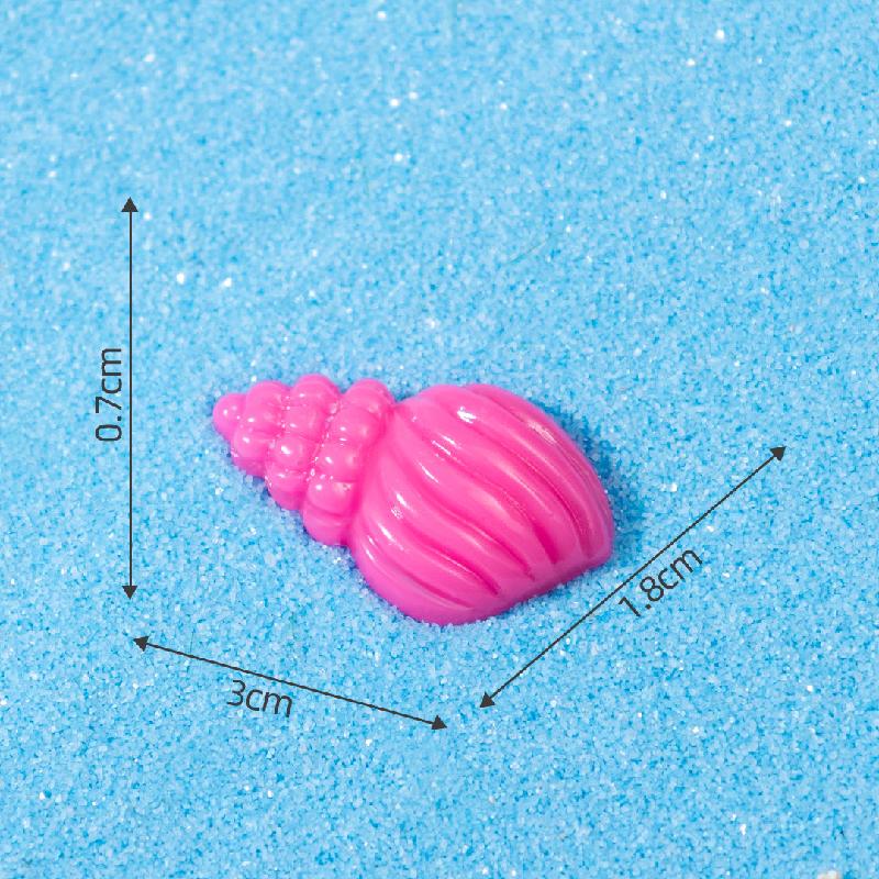 Ốc biển resin DIY trang trí điện thoại phong cách biển (ZC-648)