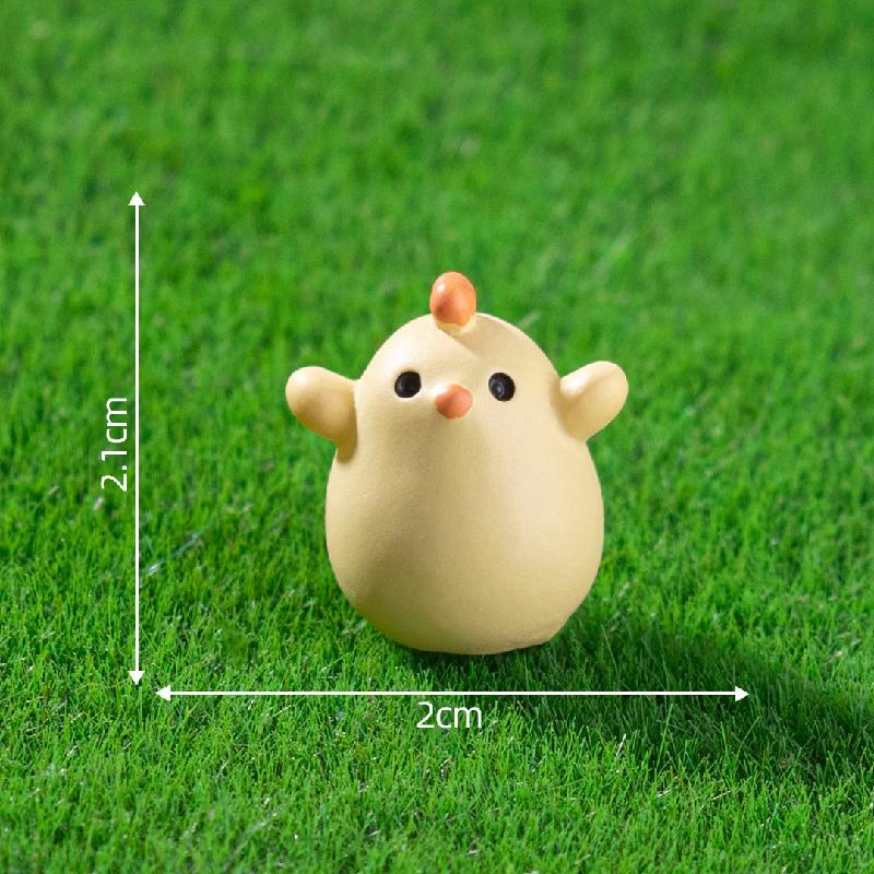 微景观创意迷你小猪小猫动物萌粒 DIY装饰配件迷你车载桌面小摆件