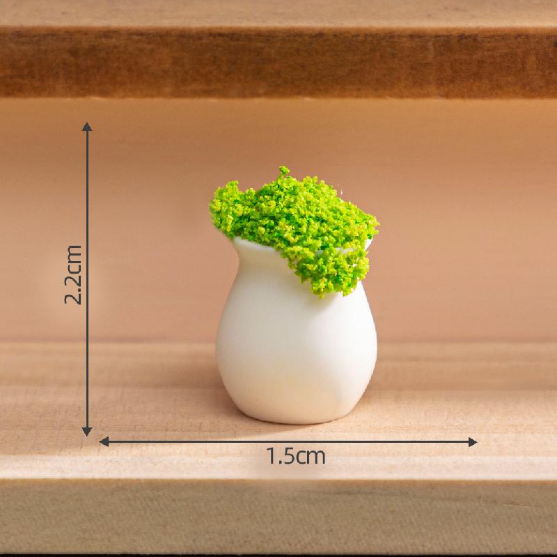 Tiểu cảnh cây cảnh mini giả, lọ sinh thái DIY, phụ kiện treo bàn tiểu cảnh mini (ZC-497)