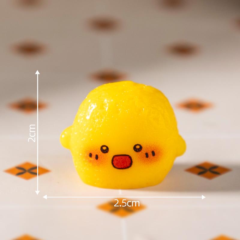 微景观创意表情小薯饼食玩烘焙 DIY装饰品盲袋配件迷你桌面小摆件