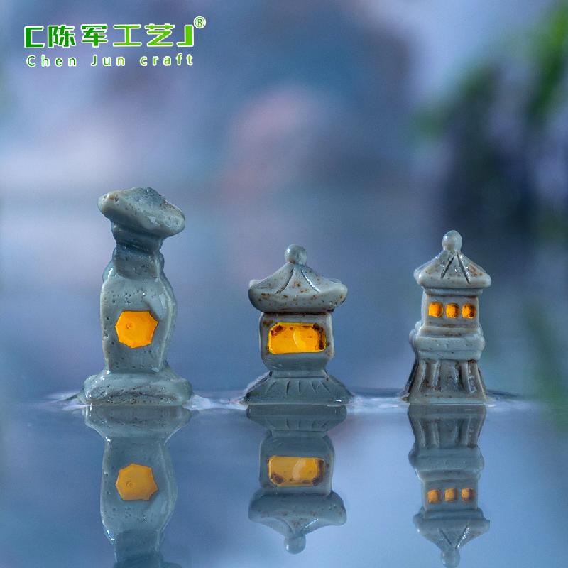 微景观创意石头庭院造景DIY装饰品配件迷你小摆件