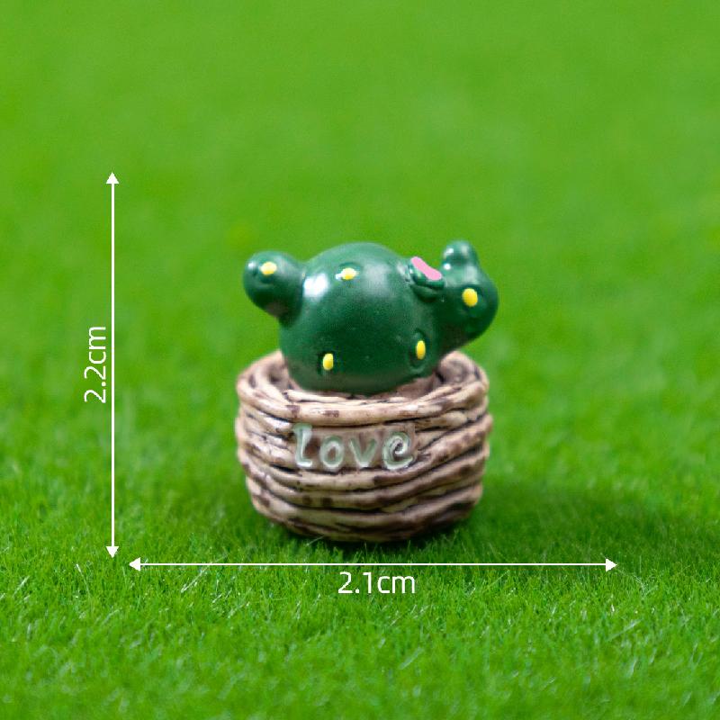 Tiểu cảnh LOVE và các nhân vật Zakka, trang trí cây cảnh (ZC-396)