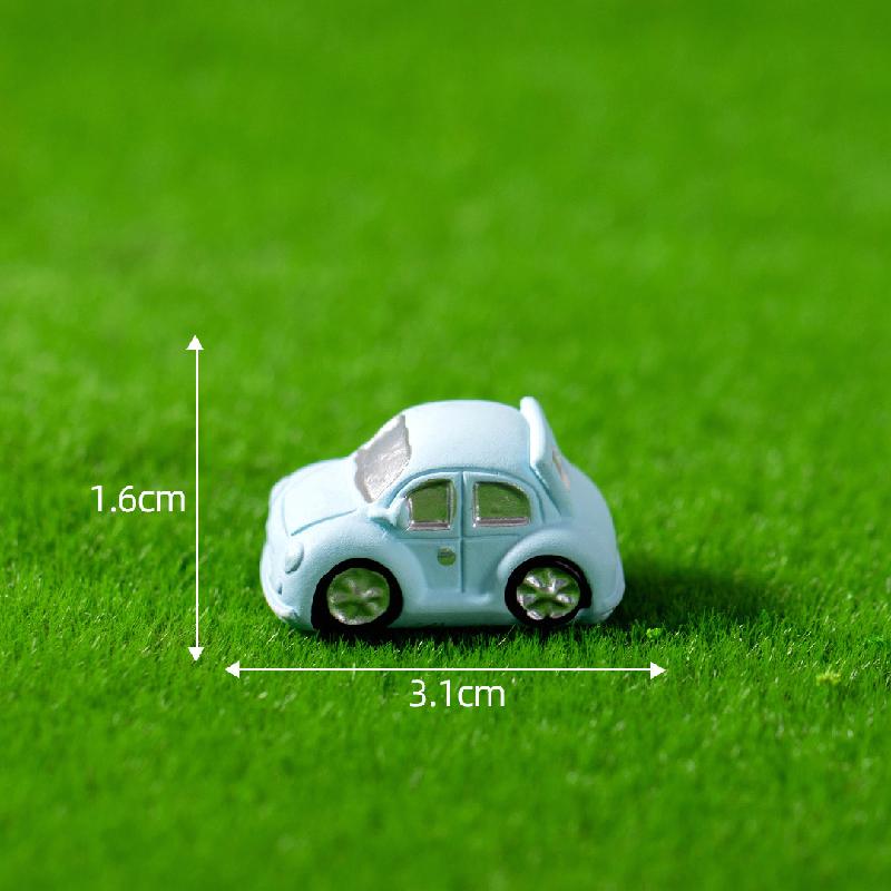 微景观创意迷你Q版汽车交通工具标识DIY装饰品配件微缩场景小摆件