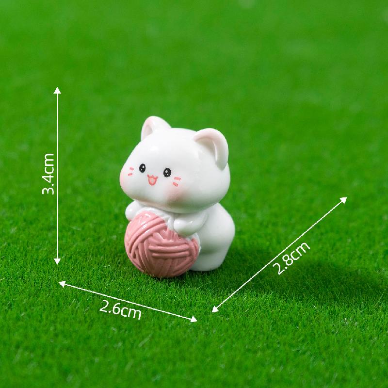 Mèo ăn cá mini trang trí sân vườn tiểu cảnh (PK-695)