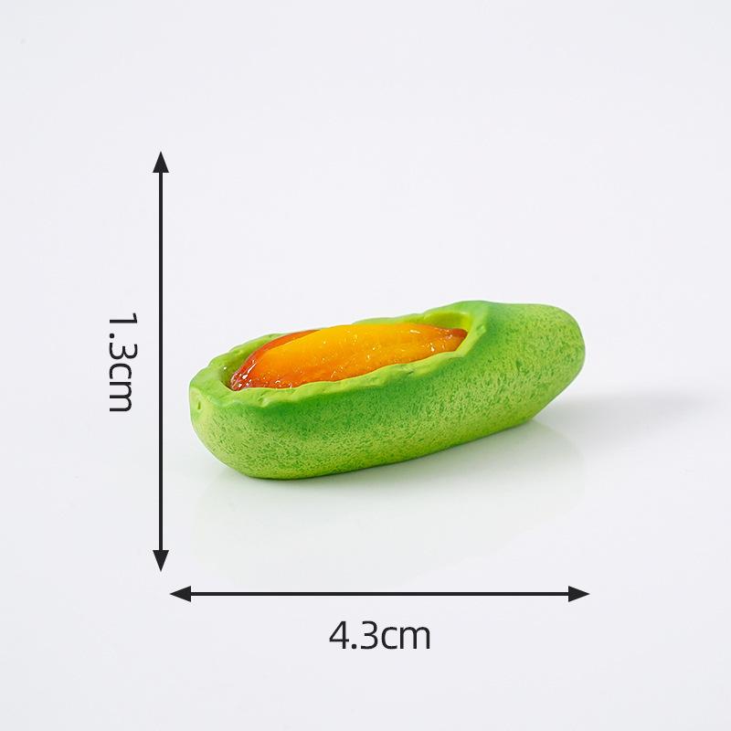 Tiểu cảnh trái cây lớn, trang trí DIY ngẫu nhiên dễ thương (ZC-11)