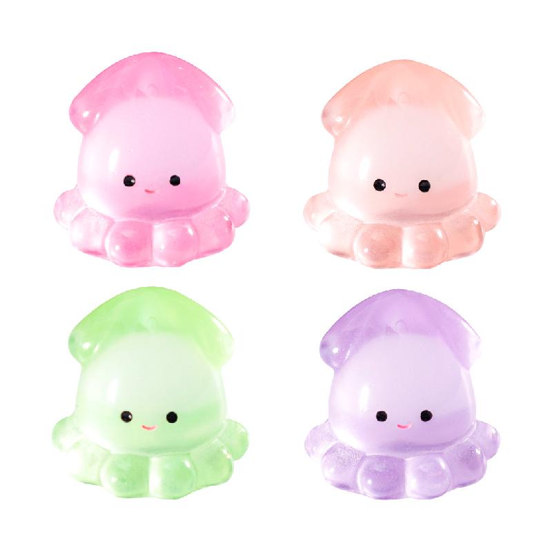 Mực phát sáng – Mô hình mực mini, trang trí bể cá, tiểu cảnh (M-1019)
