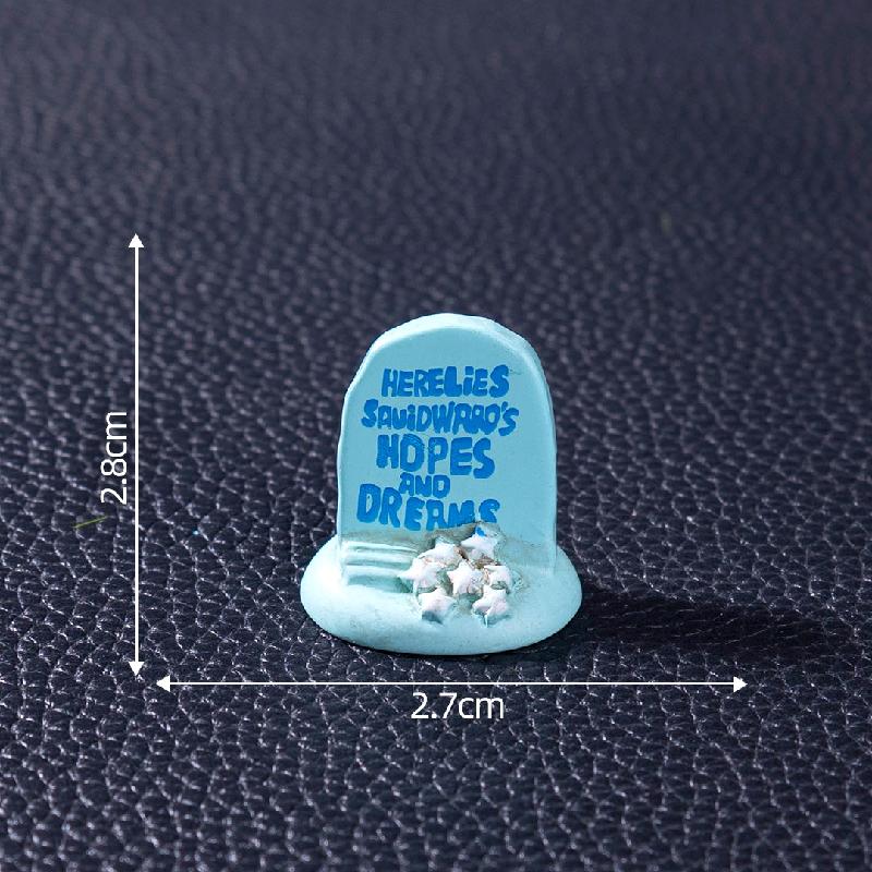 跨境外贸微景观创意万圣节骷髅节日造景 DIY装饰品配件迷你小摆件