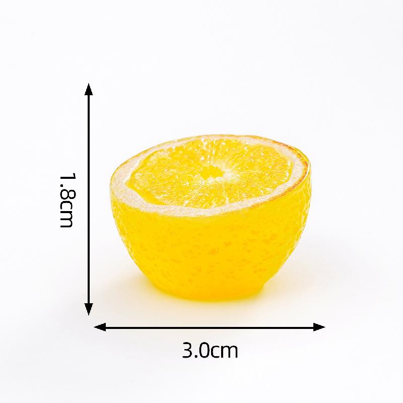 微景观创意夜光半切水果西瓜火龙果萌粒 DIY装饰品配件迷你小摆件