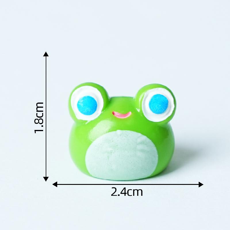 苔藓微景观创意可爱大眼蛙鱼缸造景 DIY装饰品配件迷你桌面小摆件
