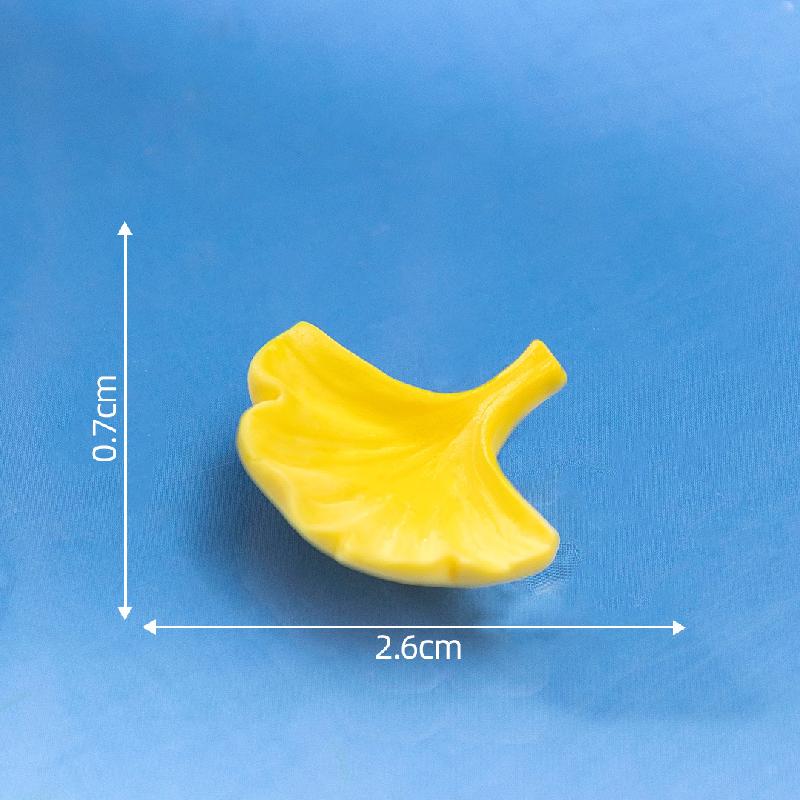 微景观创意漂浮四叶草银杏树叶水族造景 DIY装饰品配件迷你小摆件