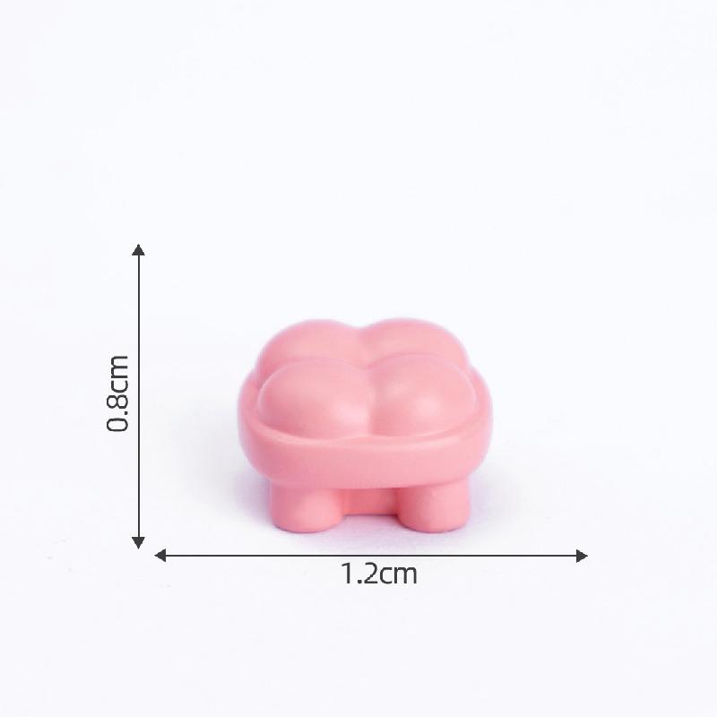 微景观创意可爱粉色卧室娃娃屋 DIY装饰品配件迷你微缩模型小摆件