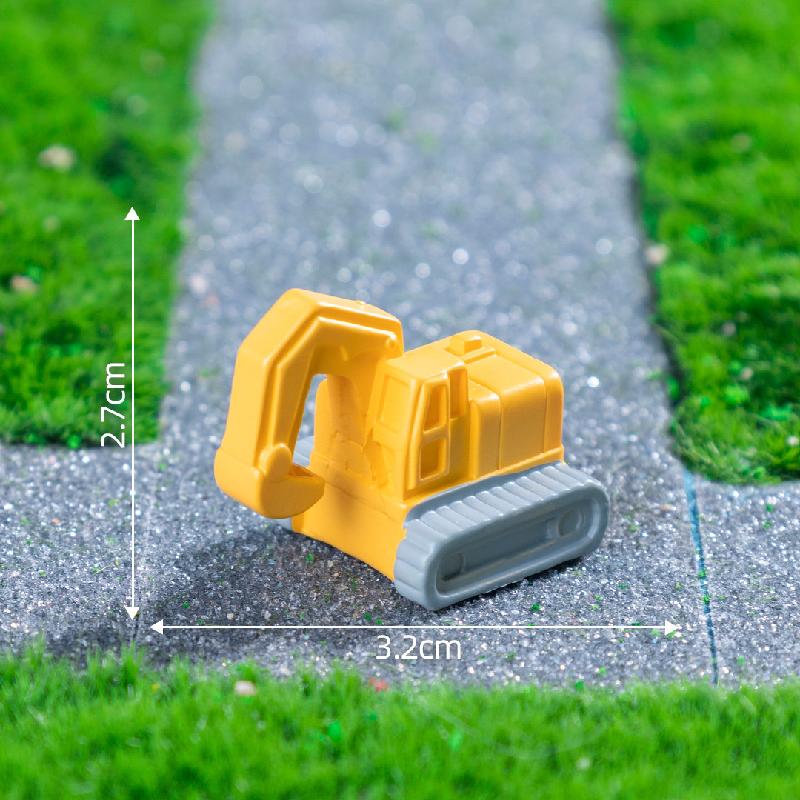 微景观创意迷你Q版汽车交通工具标识DIY装饰品配件微缩场景小摆件