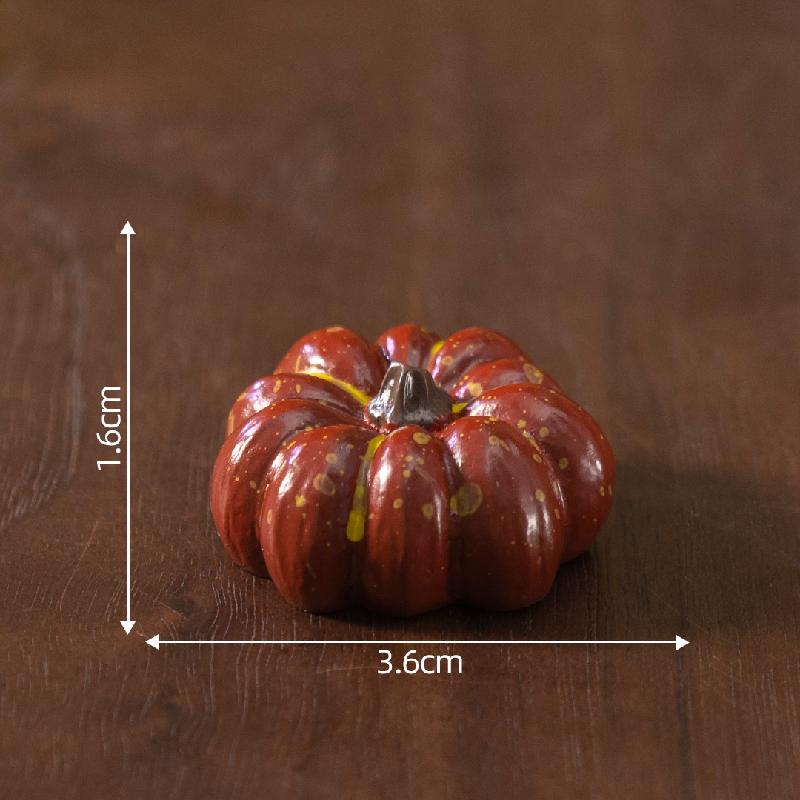 微景观创意仿真南瓜青椒小蔬菜食玩 diy装饰品发夹配件迷你小摆件