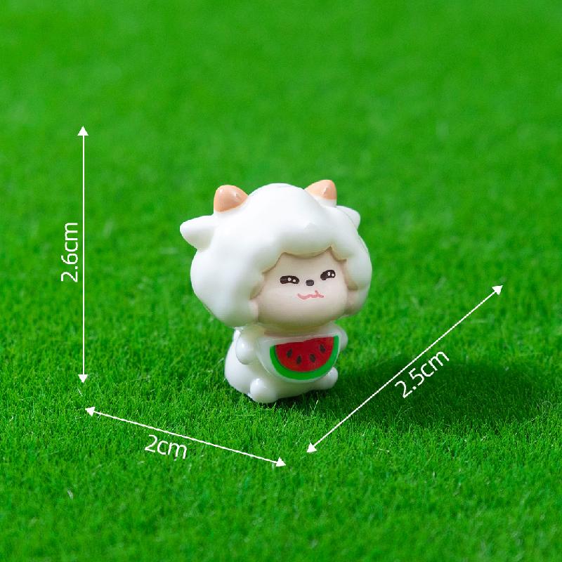 Cừu đáng yêu mini trang trí sân vườn tiểu cảnh (PK-706)