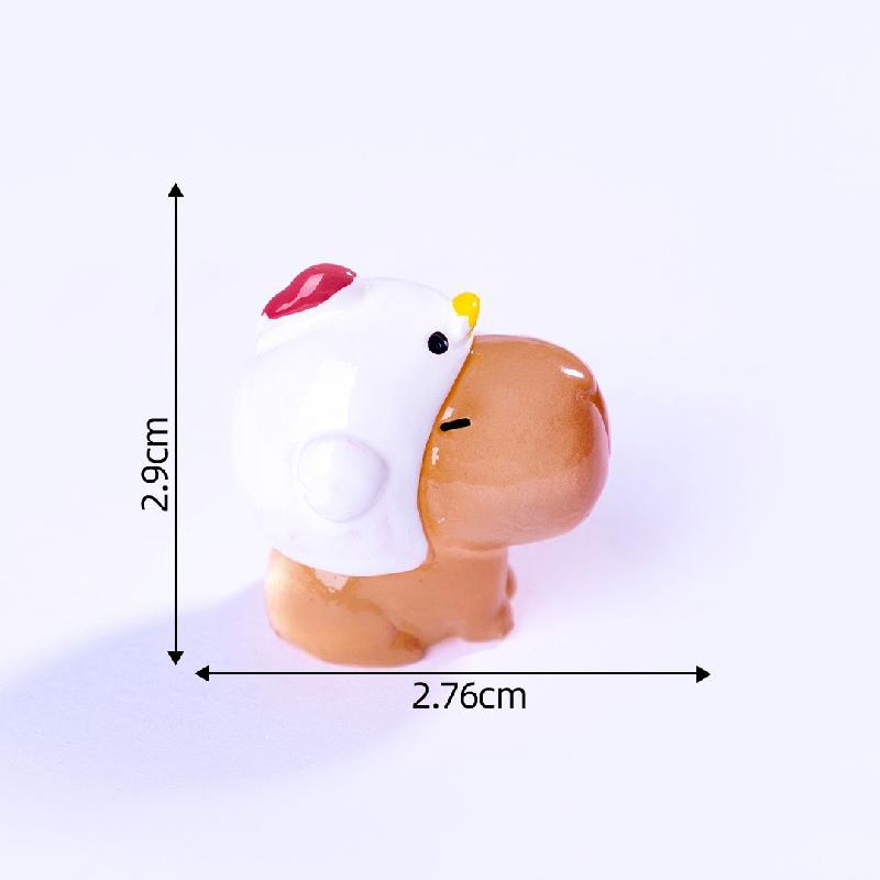 Tiểu cảnh hải ly phát sáng, phụ kiện trang trí cây cảnh mini (ZC-239)