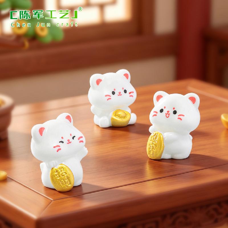Mèo Chiêu Tài Mini Nhà Búp Bê DIY (PK-830)