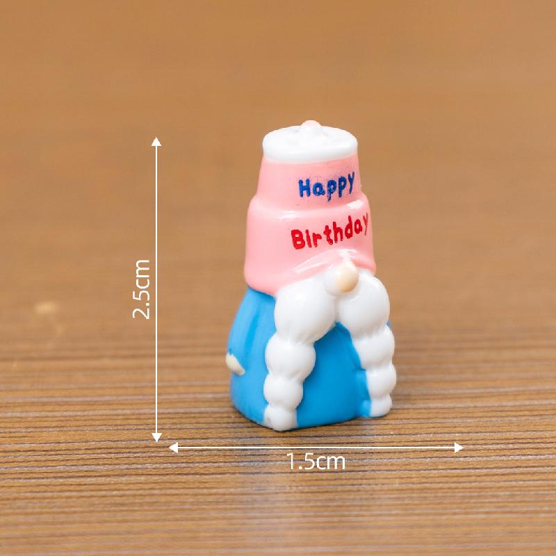 Chú lùn sinh nhật mini trang trí tiểu cảnh (PK-754)