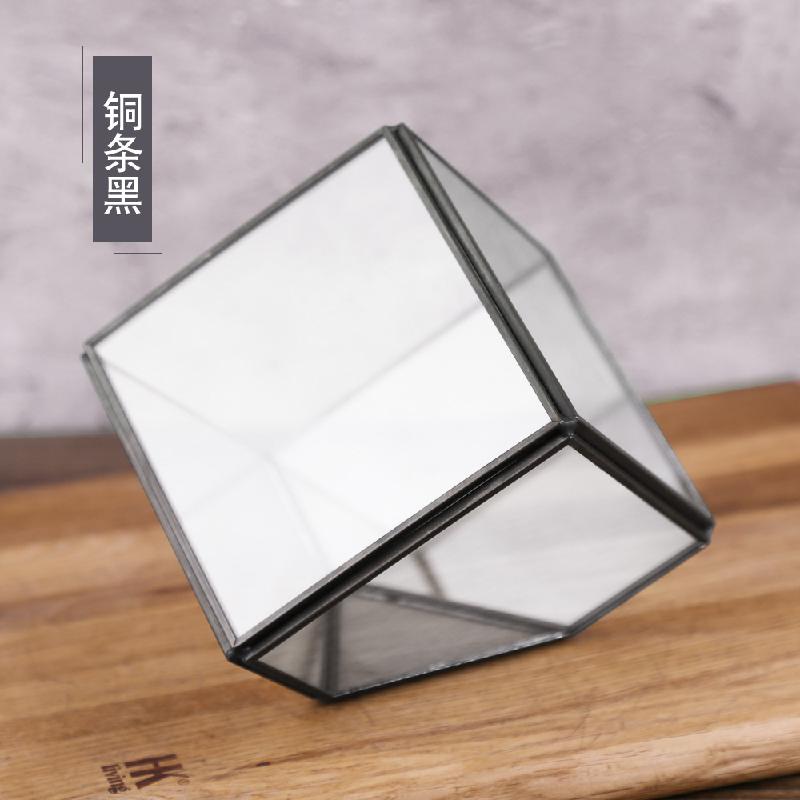 DG-23 Bồn kính hoa sáng tạo, cây hoa không mờ đục, thảo mộc sống đời, cảnh quan nhỏ, bát ăn, đồ trang trí