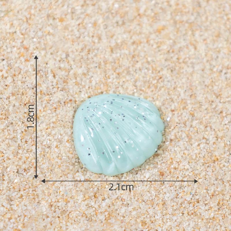 Sao biển và vỏ sò mini resin trang trí ốp điện thoại (ZC-757)