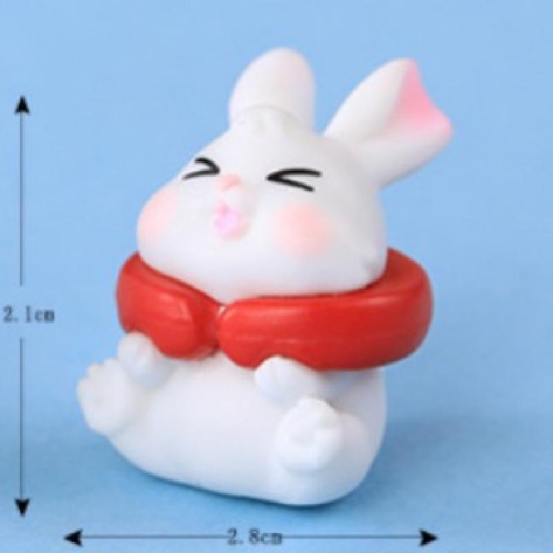 Tiểu cảnh thỏ và khủng long mini trang trí chậu cây DIY (ZC-1274)