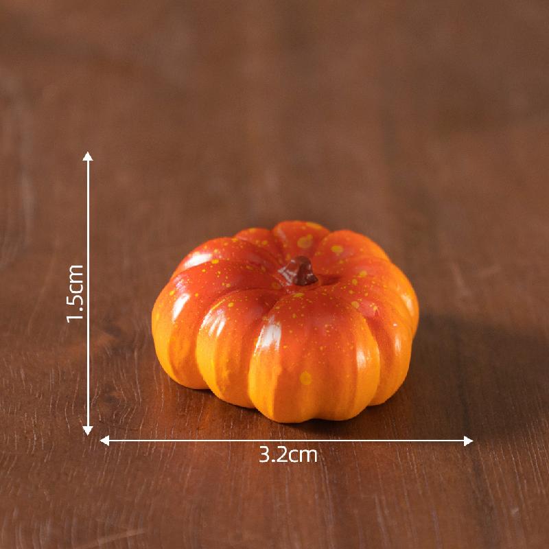 微景观创意仿真南瓜青椒小蔬菜食玩 diy装饰品发夹配件迷你小摆件