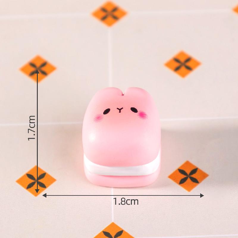 微景观创意兔兔饼干蛋糕仿真食玩 DIY奶油胶装饰品配件迷你小摆件