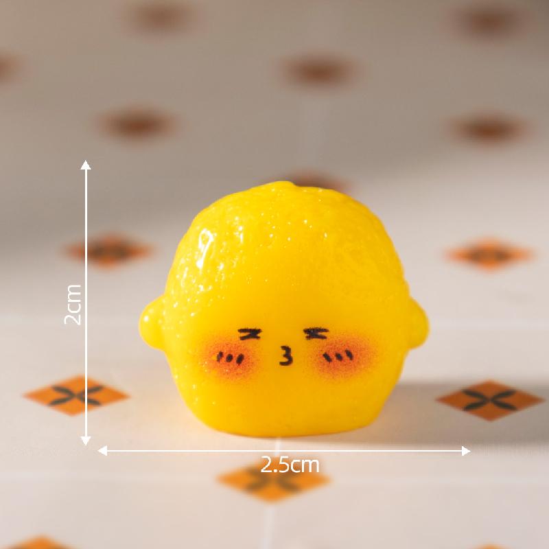 微景观创意表情小薯饼食玩烘焙 DIY装饰品盲袋配件迷你桌面小摆件