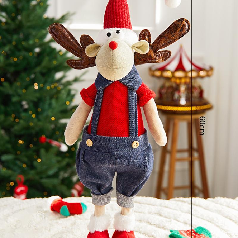 Trang trí Noel: Đồ chơi nai, trưng bày cửa sổ dịp lễ