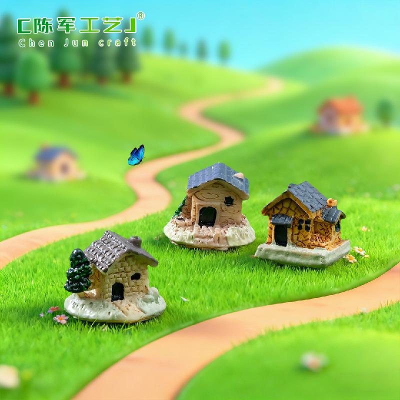 Tiểu cảnh nhà biển tình yêu, trang trí nhà nhỏ mini (ZC-125)