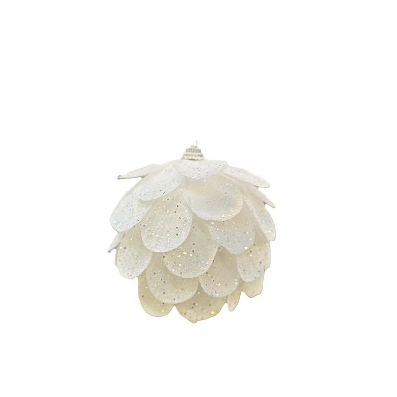 Bộ trang trí Noel: Bóng bông tuyết, hoàn hảo cho không gian