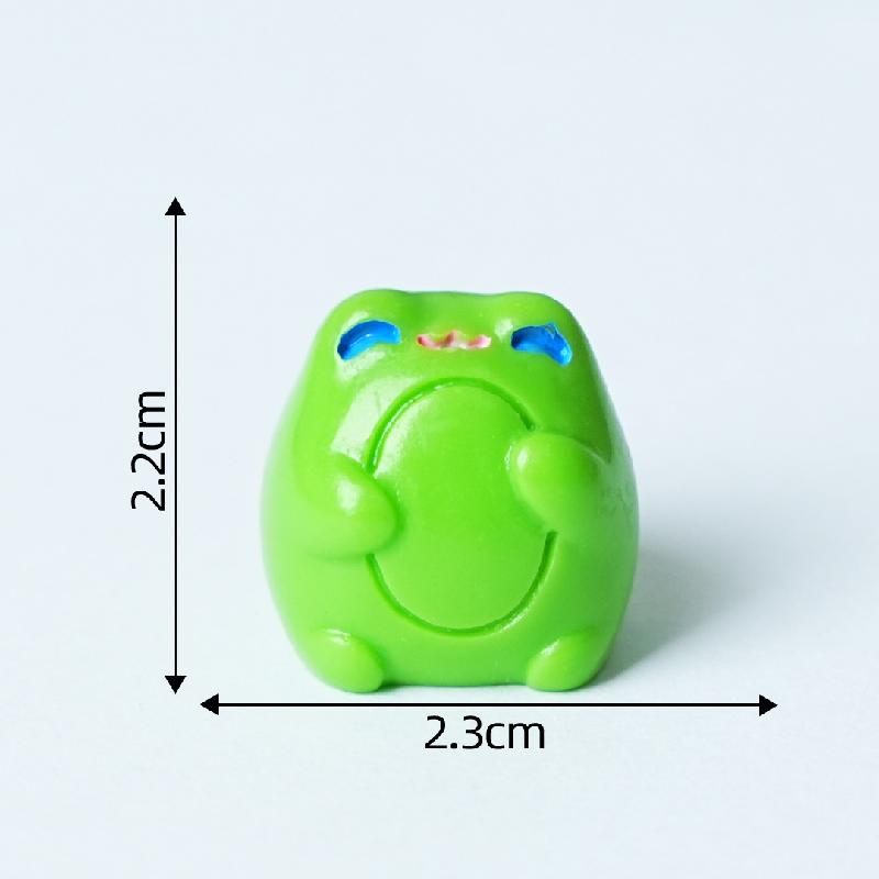 微景观创意可爱小青蛙园艺造景 DIY装饰品配件迷你汽车桌面小摆件