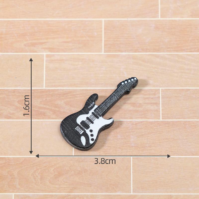 Tiểu cảnh nhạc cụ: piano, guitar, đàn tỳ bà, trang trí mini (ZC-171)