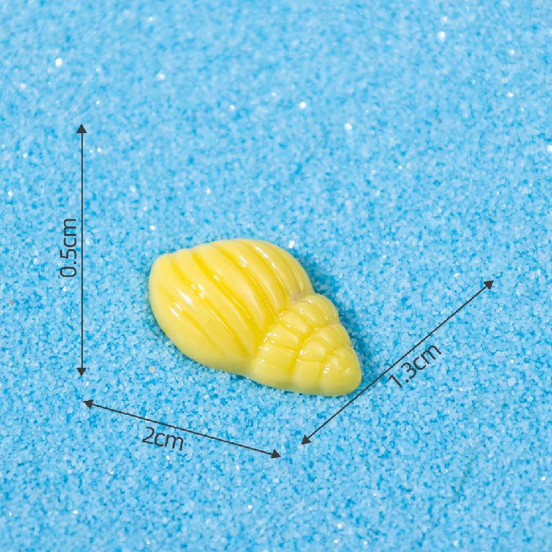 Ốc biển resin DIY trang trí điện thoại phong cách biển (ZC-648)