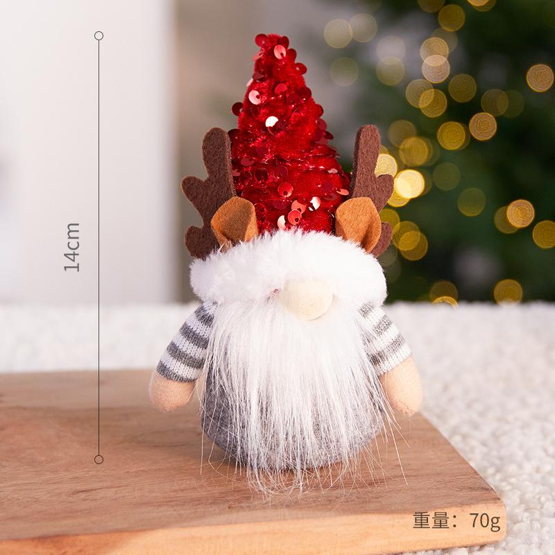 Trang trí Noel: Ông già Noel để bàn, trang trí DIY ấn tượng