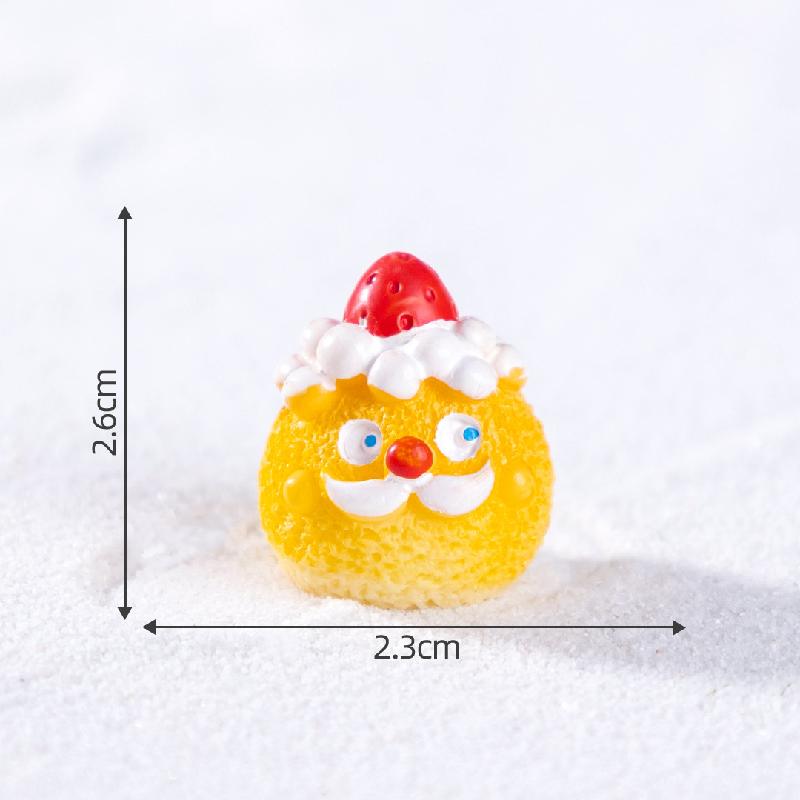 微景观创意圣诞甜品圣诞节食玩造景 DIY装饰品配件迷你树脂小摆件