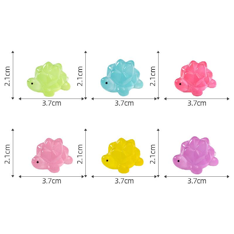 跨境外贸微景观创意夜光海洋动物鱼缸造景 DIY装饰配件迷你小摆件