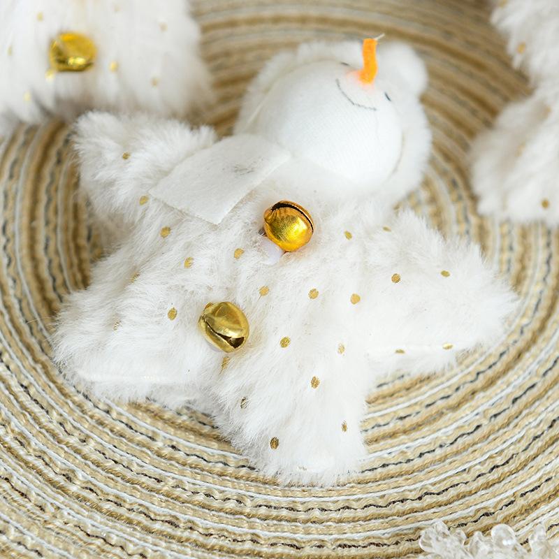 Trang trí Noel: Búp bê mềm trang trí cây thông, quà tặng