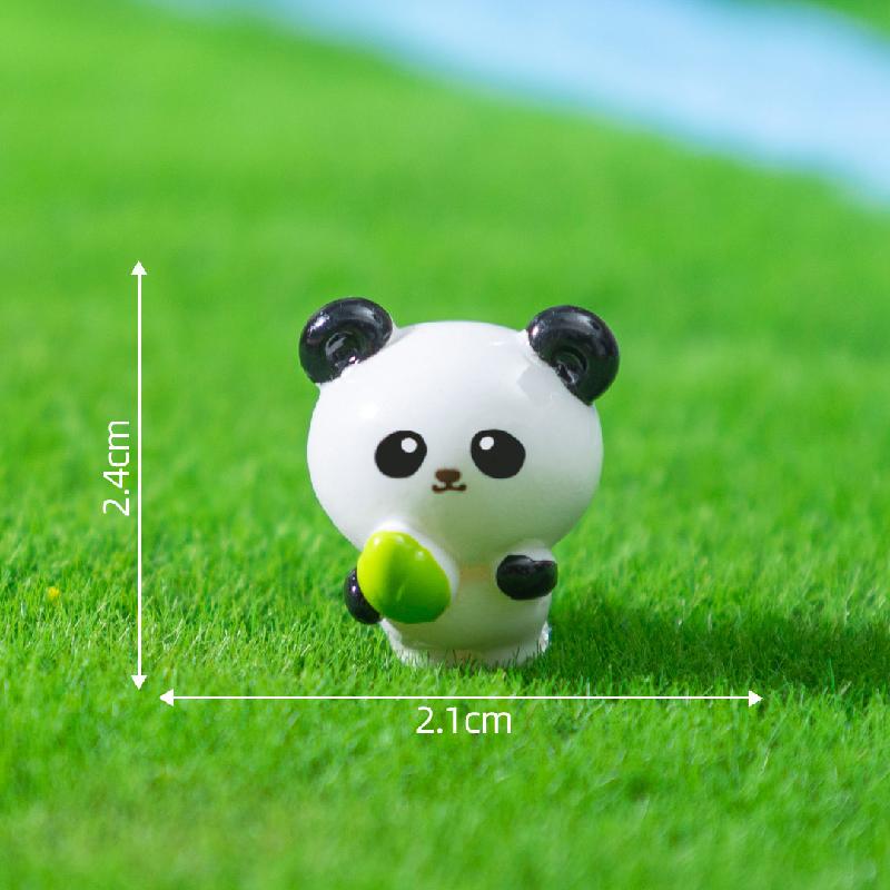 微景观创意可爱小动物园艺造景 DIY装饰品配件迷你车载桌面小摆件