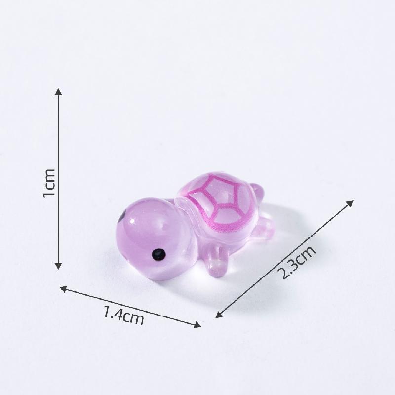 Rùa phát sáng mini trang trí bể cá tiểu cảnh (PK-727)
