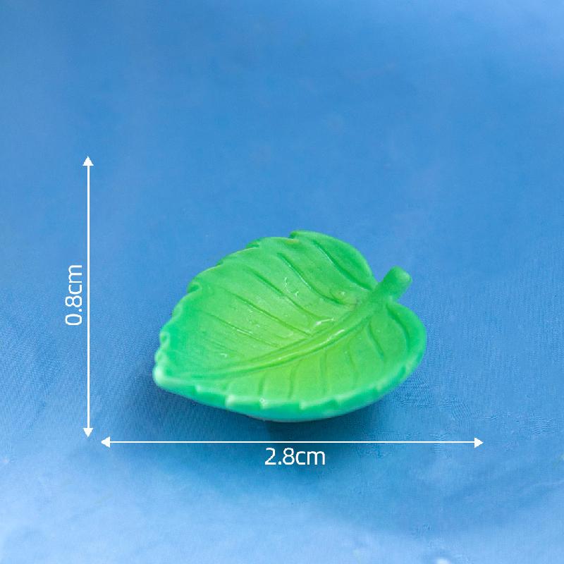 微景观创意漂浮四叶草银杏树叶水族造景 DIY装饰品配件迷你小摆件