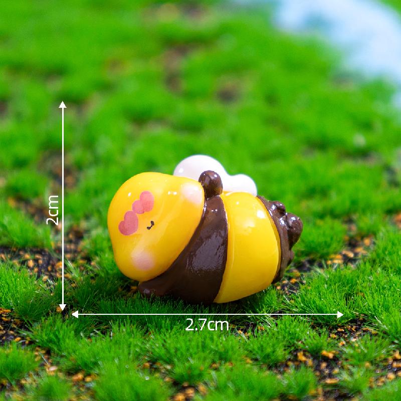 微景观创意贪吃小蜂蜜蜂巢园艺造景 DIY装饰配件迷你小桌面小摆件