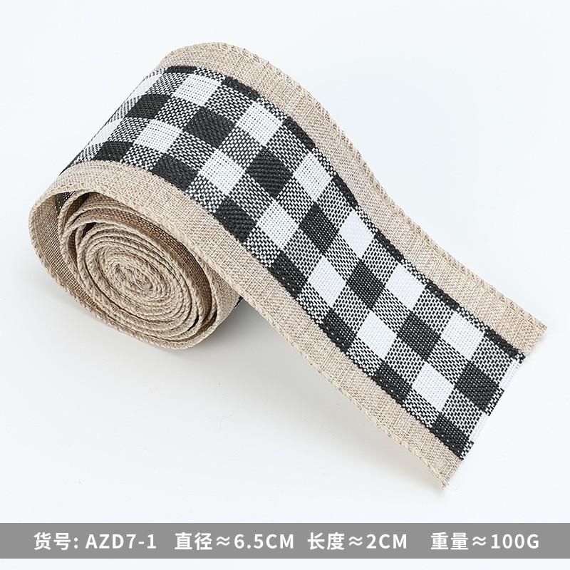 Dây ruy băng Giáng Sinh - dây giả vải thô và satin, lý tưởng cho gói quà và trang trí, có sẵn để bán sỉ. Tạo điểm nhấn đặc biệt cho món quà của bạn.