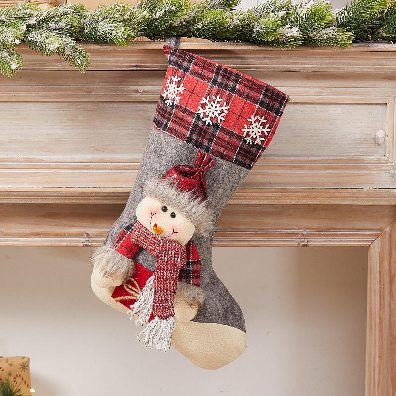 Túi quà Giáng Sinh: tất Giáng Sinh trang trí, túi quà, quà tặng, treo cây thông Noel, bao đựng kẹo.