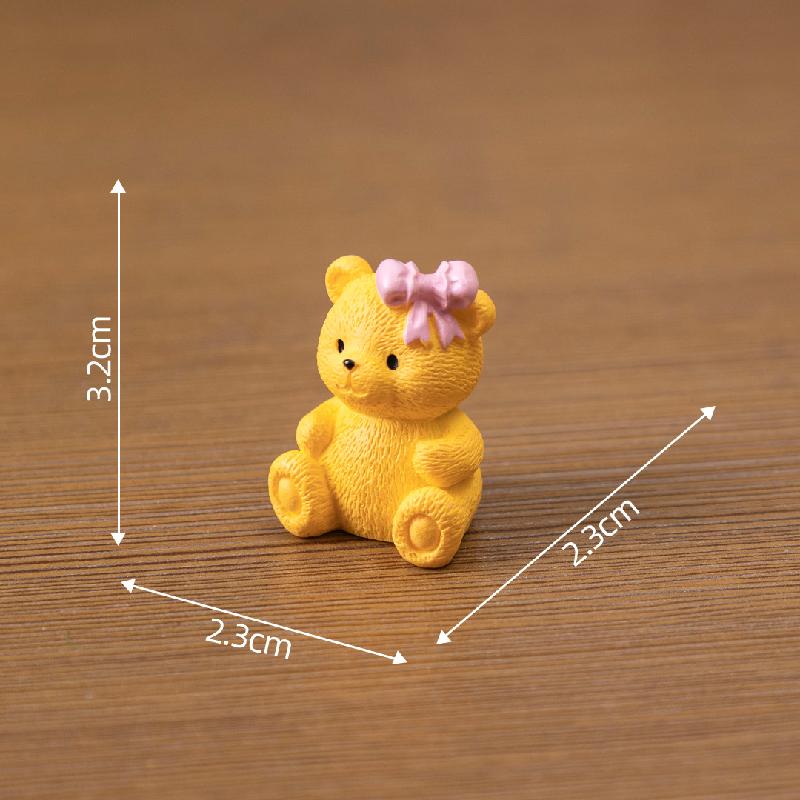 Gấu Teddy Đội Mũ Mini Trang Trí (PK-252)
