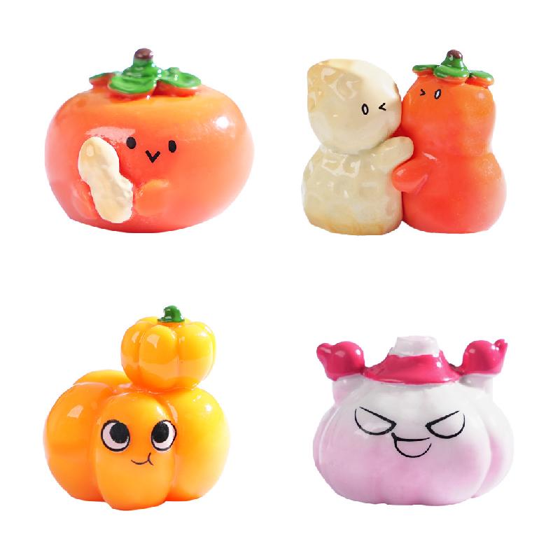 微景观创意谐音梗小水果萌粒 DIY装饰品挂配件迷你车载桌面小摆件