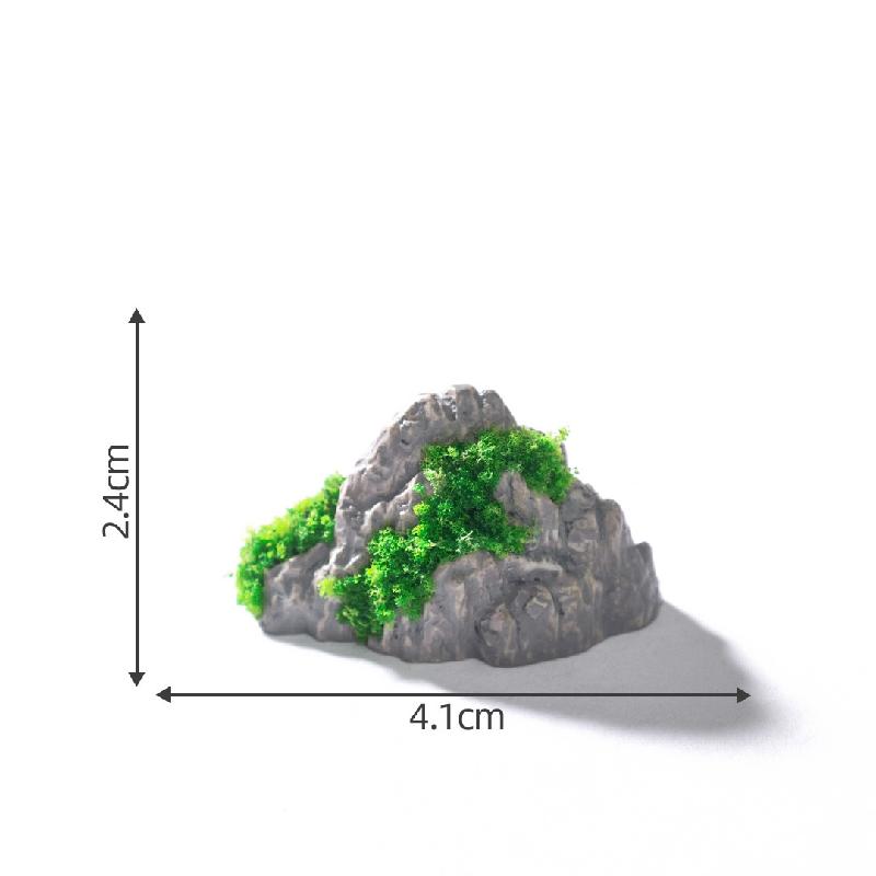 微景观创意中式山水假山石李白园艺造景 DIY装饰品配件迷你小摆件